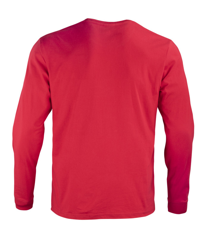 Polera 100% Algodón Manga Larga Hombre