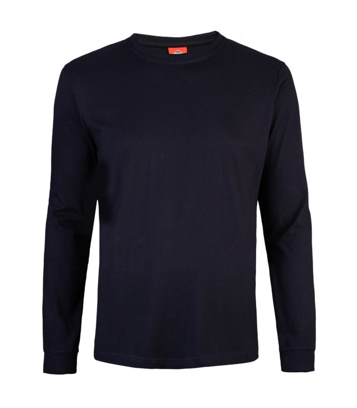 Polera 100% Algodón Manga Larga Hombre