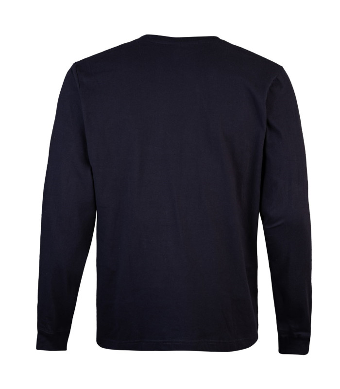 Polera 100% Algodón Manga Larga Hombre