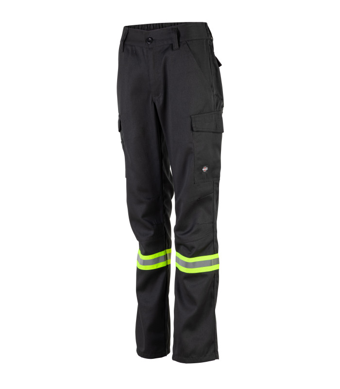 Pantalón Gabardina Dual Hi-Vis con Cinta día y noche hombre