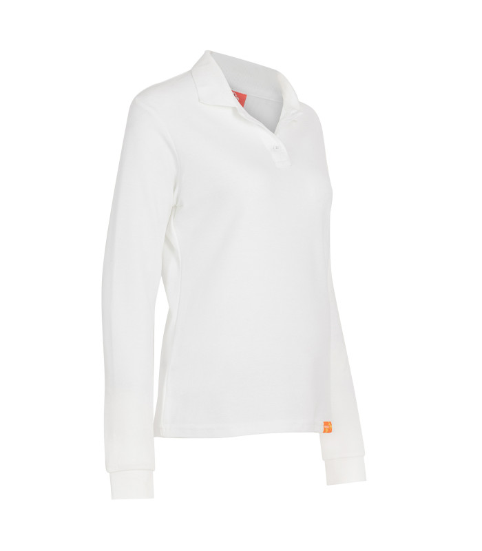 Polera Polo 60% Algodón Manga Larga Mujer