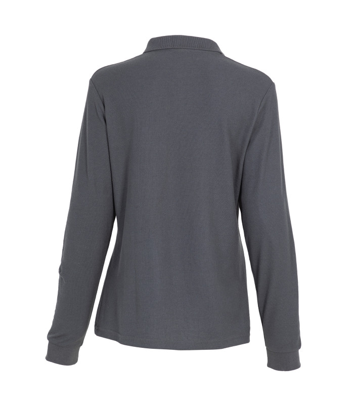 Polera Polo 60% Algodón Manga Larga Mujer