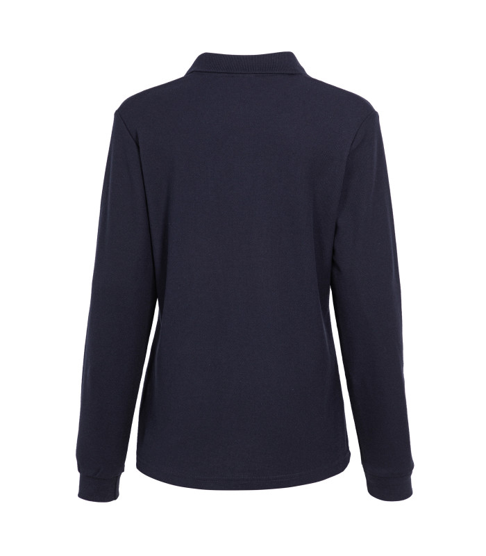 Polera Polo 60% Algodón Manga Larga Mujer