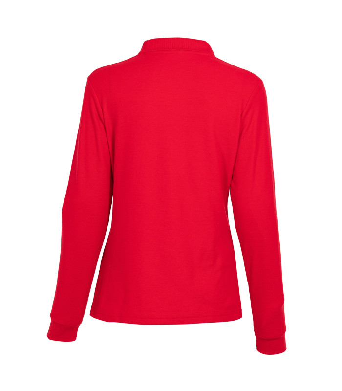 Polera Polo 60% Algodón Manga Larga Mujer