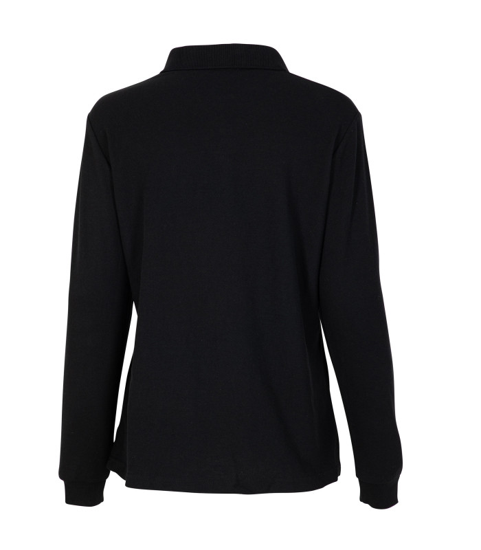 Polera Polo 60% Algodón Manga Larga Mujer
