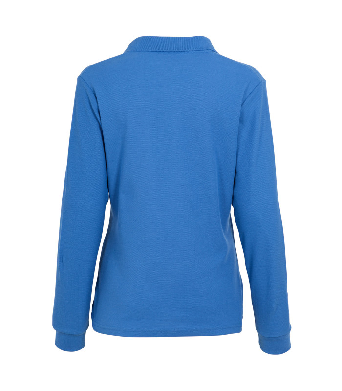 Polera Polo 60% Algodón Manga Larga Mujer