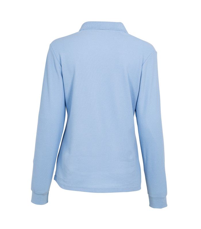 Polera Polo 60% Algodón Manga Larga Mujer