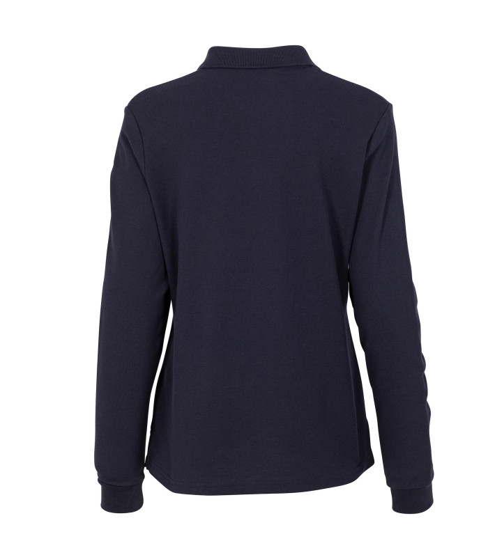 Polera Polo 80% Algodón Manga Larga Mujer