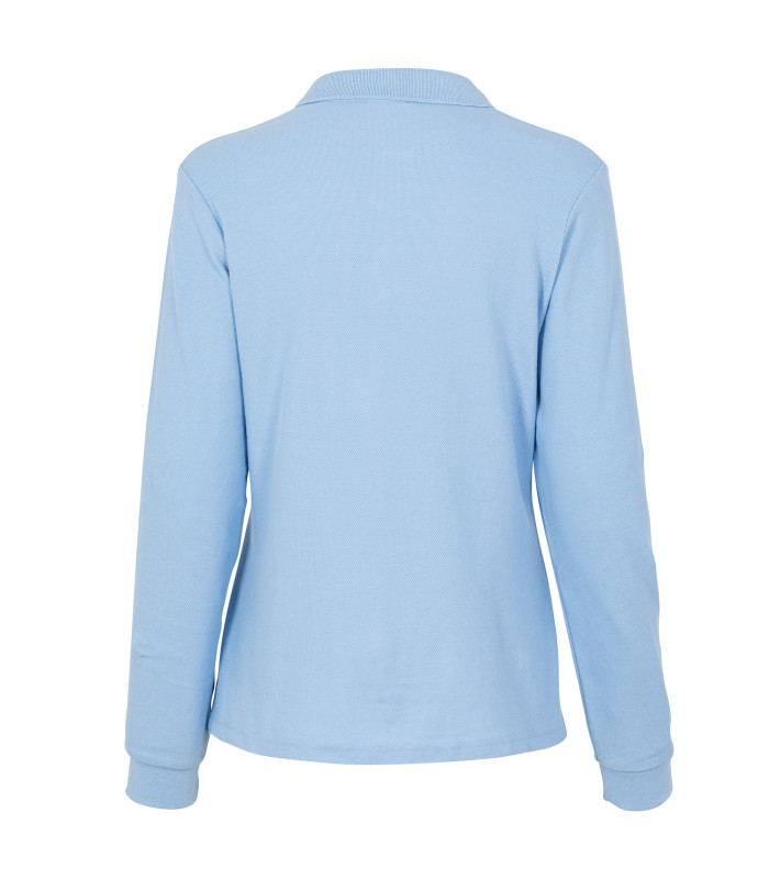 Polera Polo 80% Algodón Manga Larga Mujer