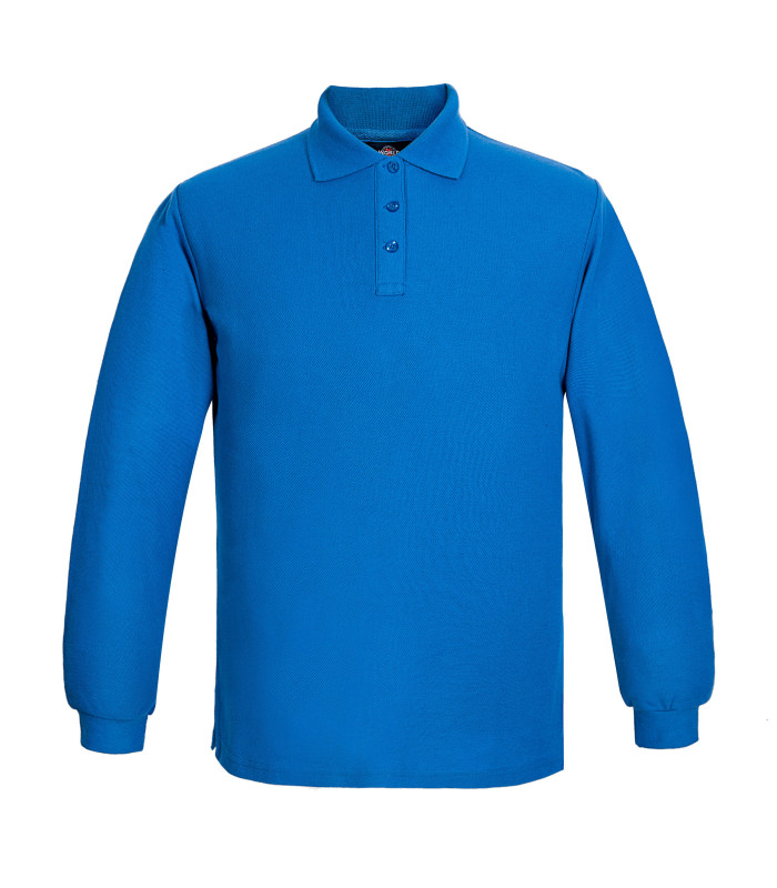 Polera Polo 80% Algodón Manga Larga Mujer