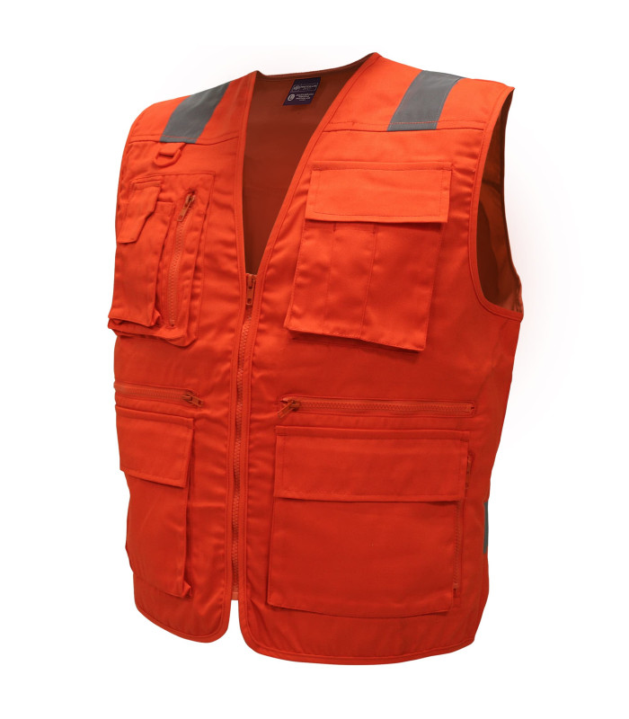 Chaleco Geólogo Gabardina Sin Manga Unisex